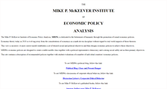 Desktop Screenshot of mkeever.com